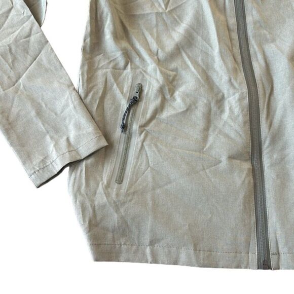 Charm City Run Men's Soft Shell Jacket Long Sleeve Cactus Size Small NWT - Picture 5 of 5